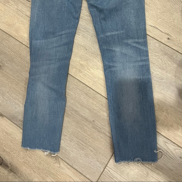 Zara - Size 2 - Mid-Rise Ankle Skinny Jean - Blue - Picture 3 of 4